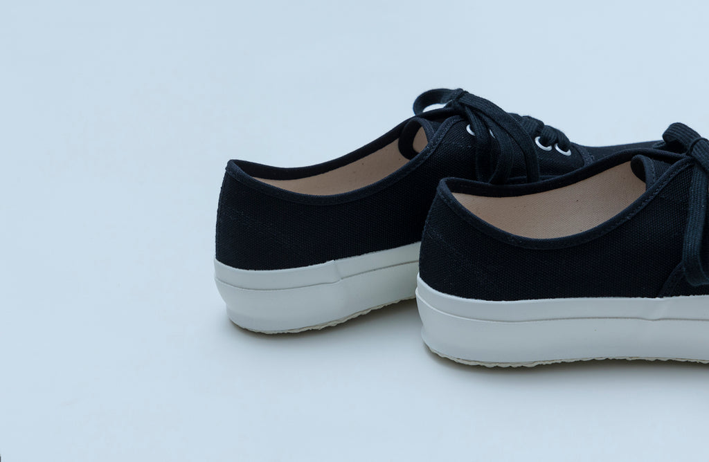 sande【完売品】Oxford Deck Shoe Black Suede  8.5